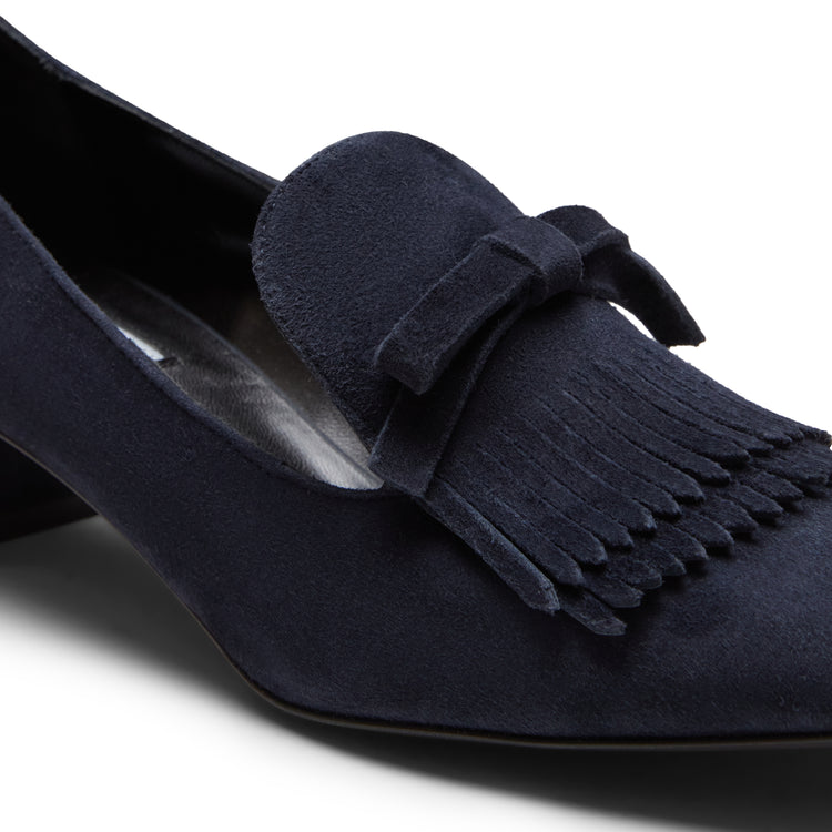 Slipper in suede