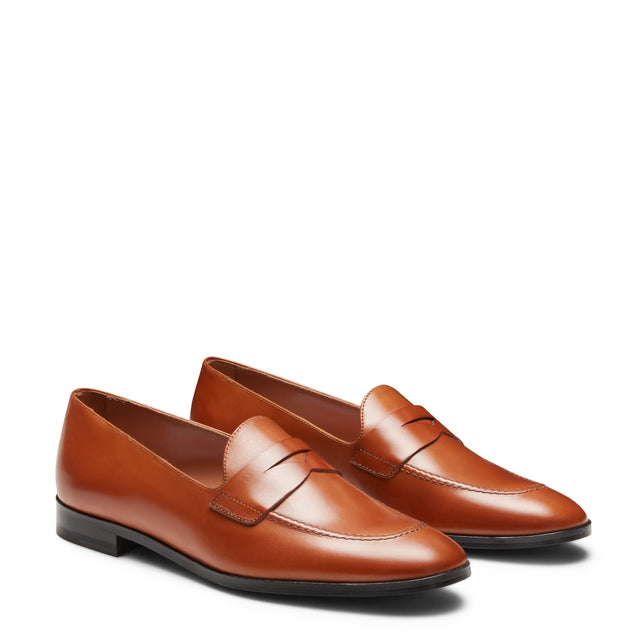 Damenloafer aus Leder