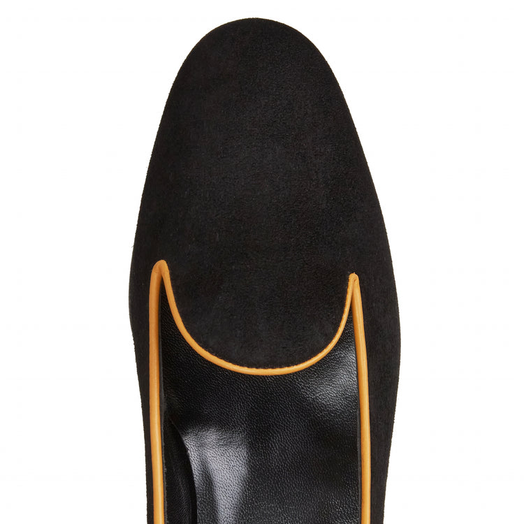 Women's suede slippers