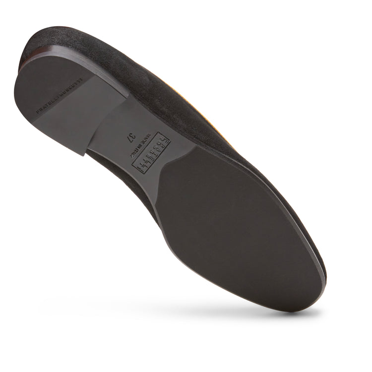 Women's suede slippers