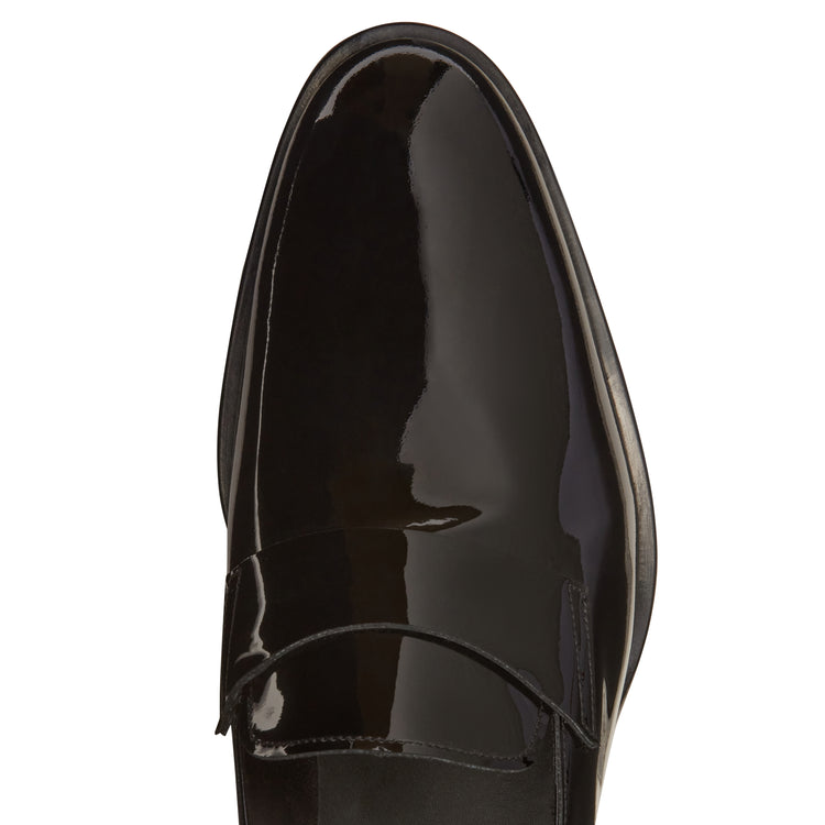 Men’s patent leather slipper