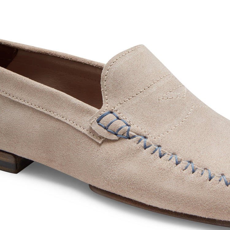 Mocassino tubolare in suede