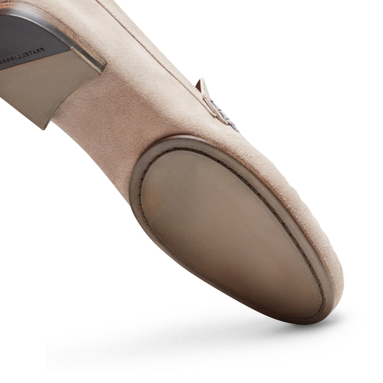 Mocassino tubolare in suede