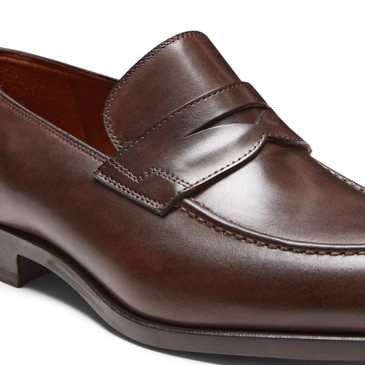 Mocasín de piel para hombre