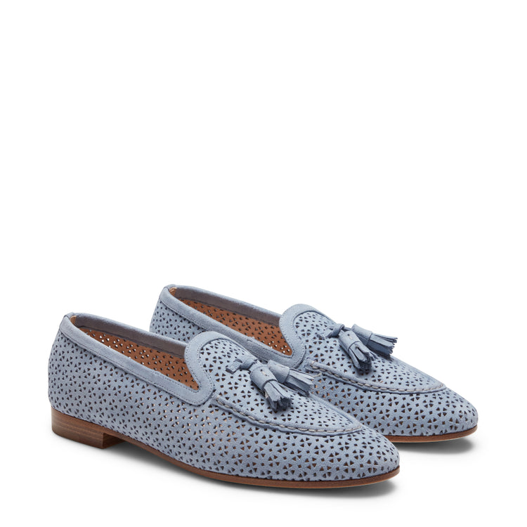 Perforated Leather Brera Loafer