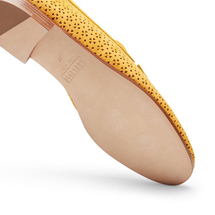 Perforated Leather Brera Loafer