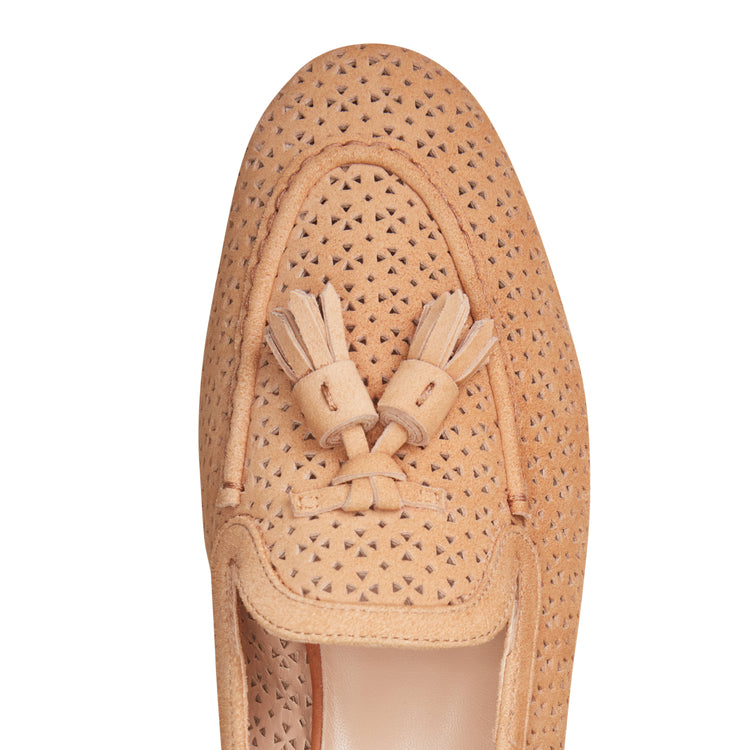 Perforated Leather Brera Loafer