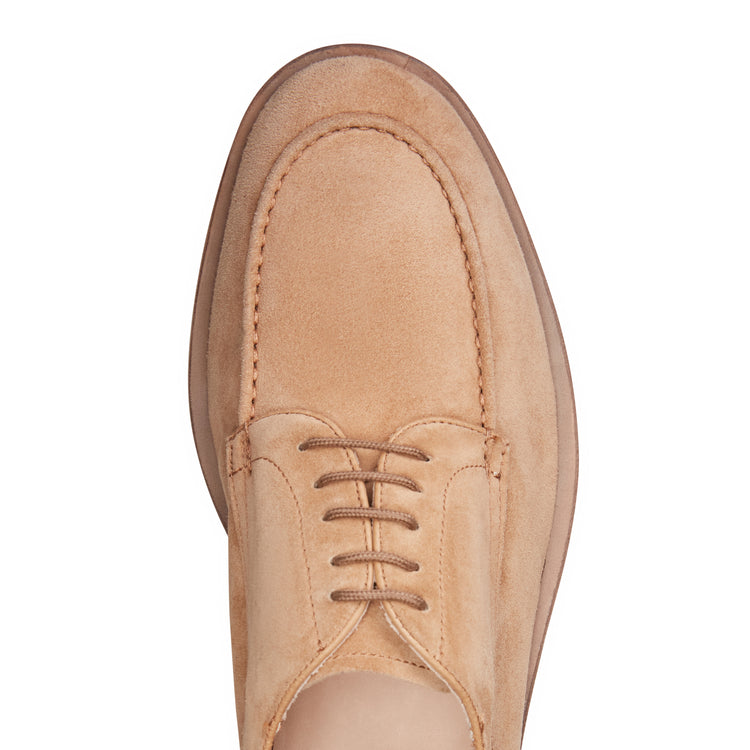 Stringata Derby in suede