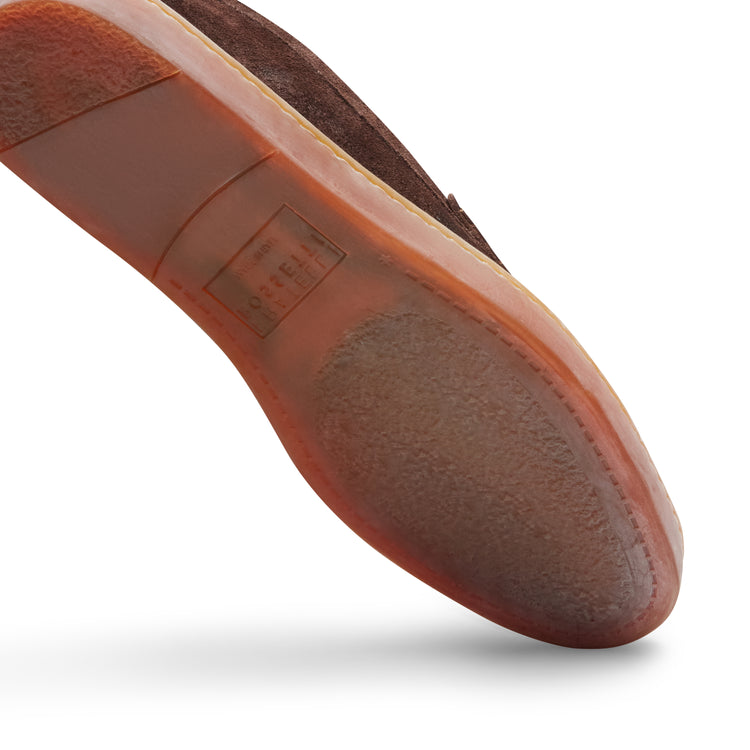 Mocassino tubolare in suede