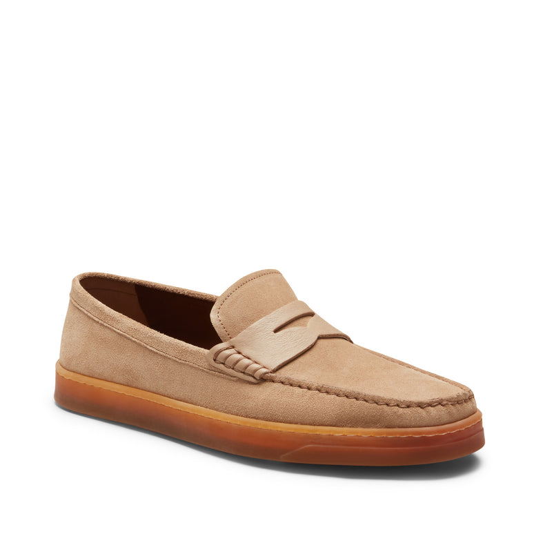 Mocassino tubolare in suede