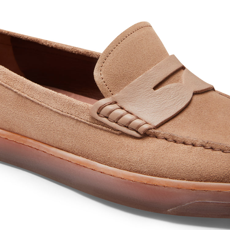 Mocassino tubolare in suede