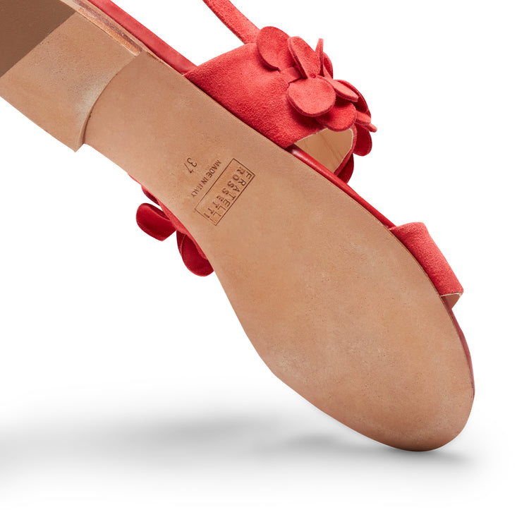 Sandalo in suede
