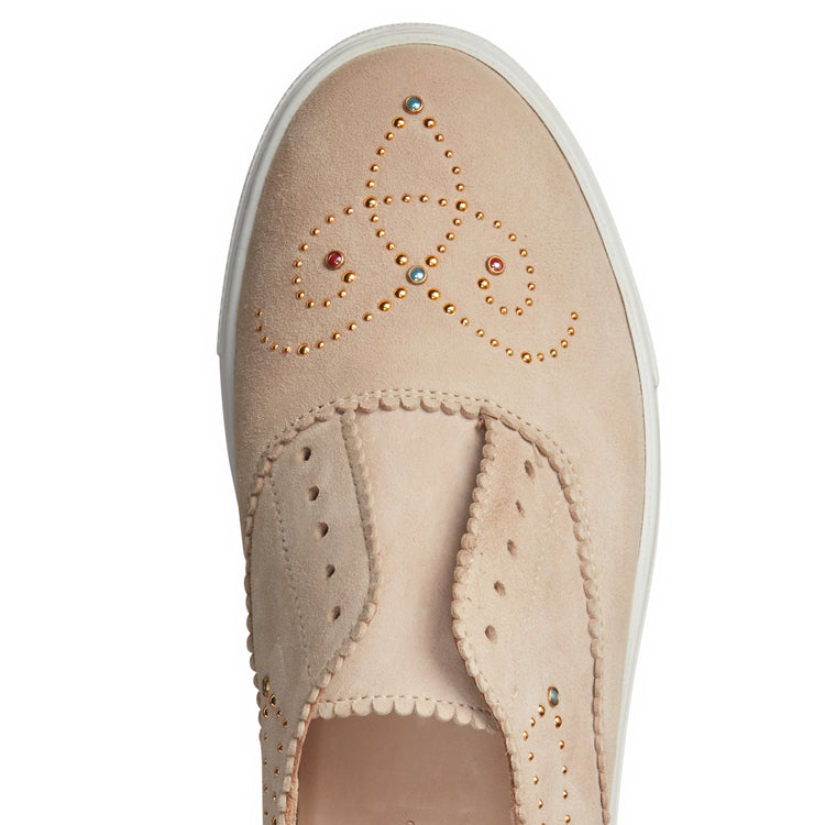 Sneaker Hobo Sport in suede da donna