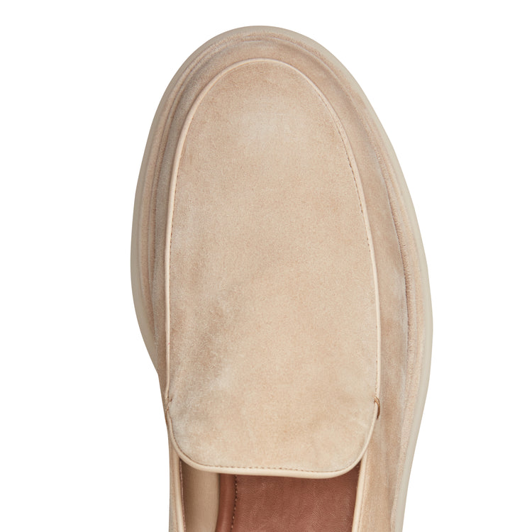 Mocasín de ante para hombre