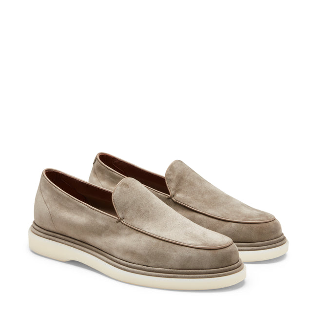 Herrenloafer aus Veloursleder