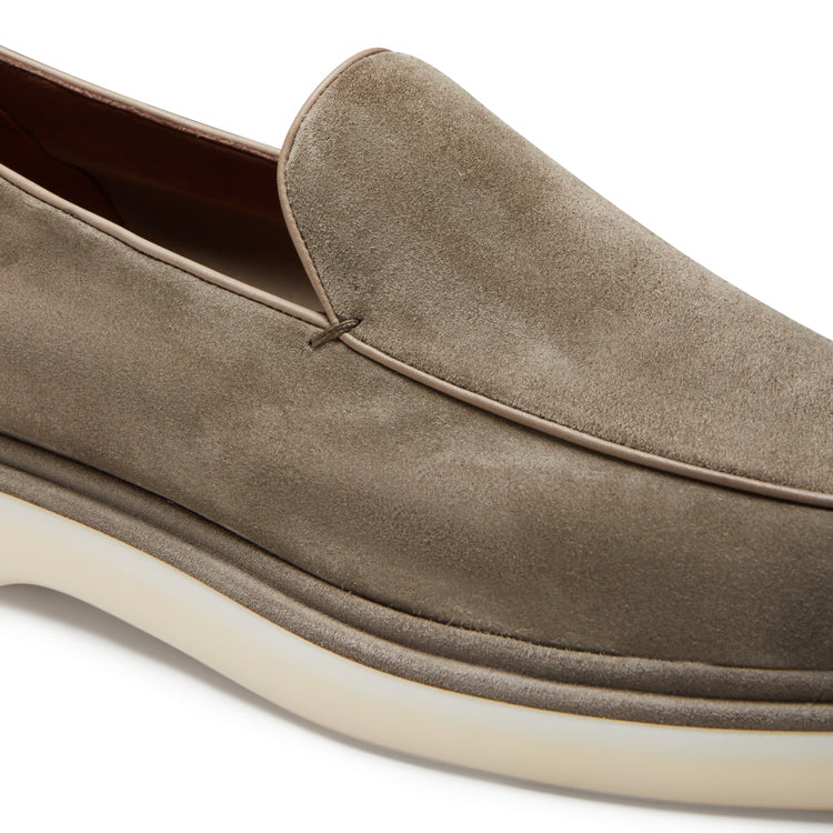 Mocassino in suede da uomo