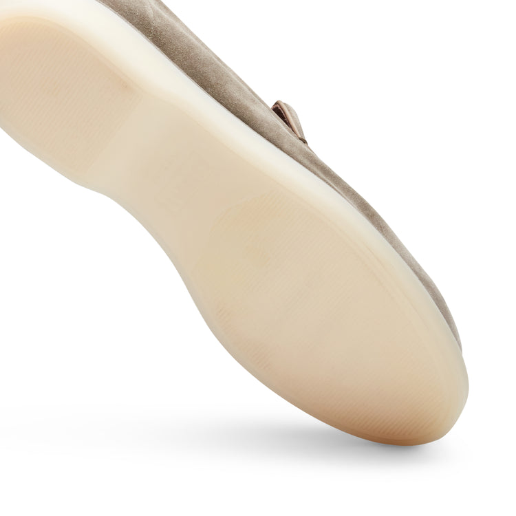 Mocassino in suede da uomo