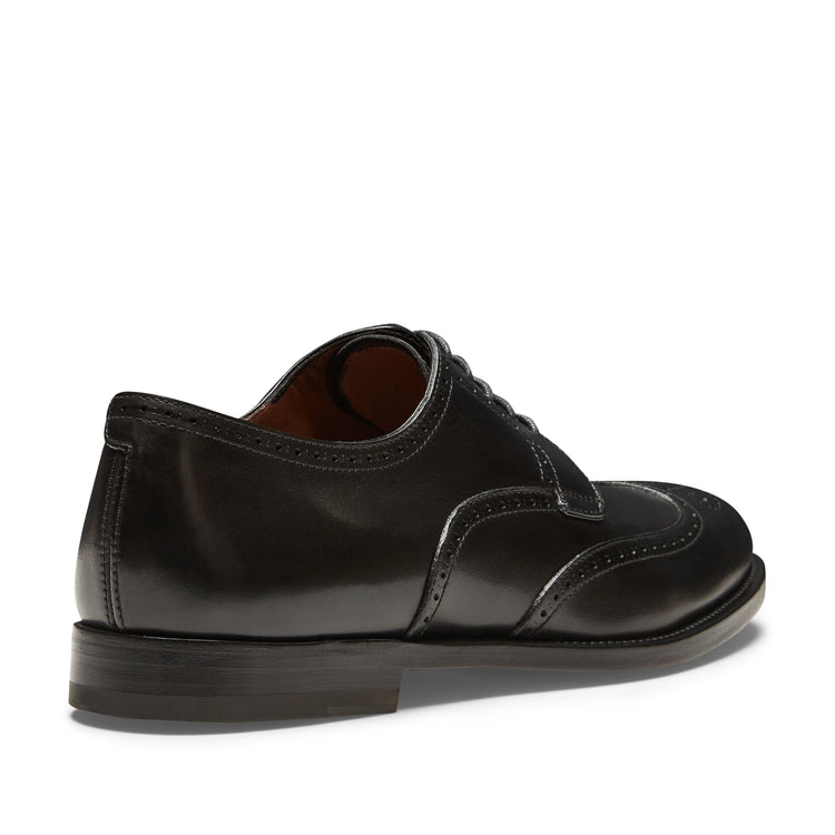 Stringata Derby brogue in pelle