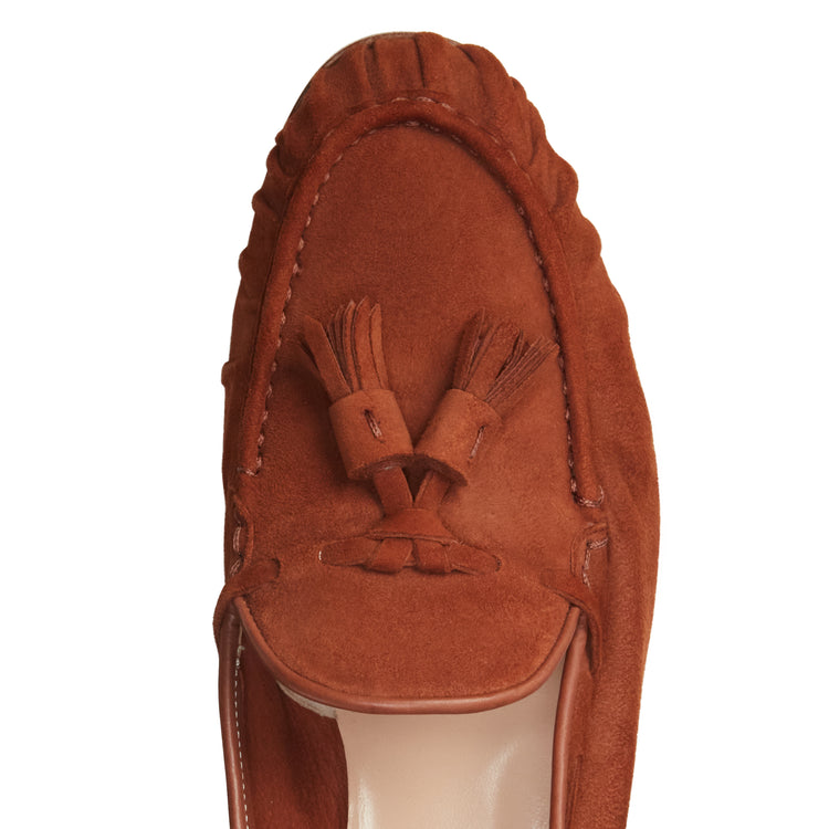 Mocassino Brera in suede da donna