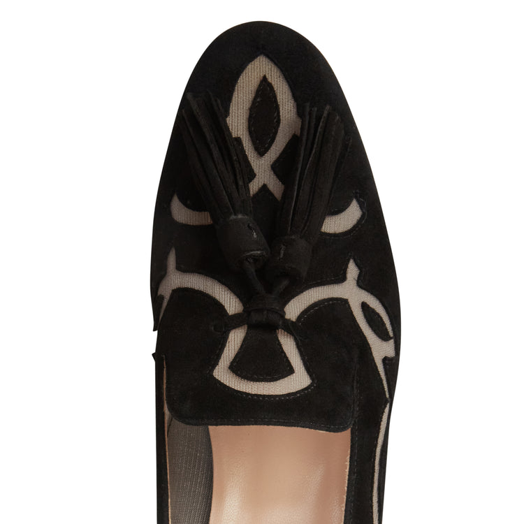 Slipper Hobo in suede