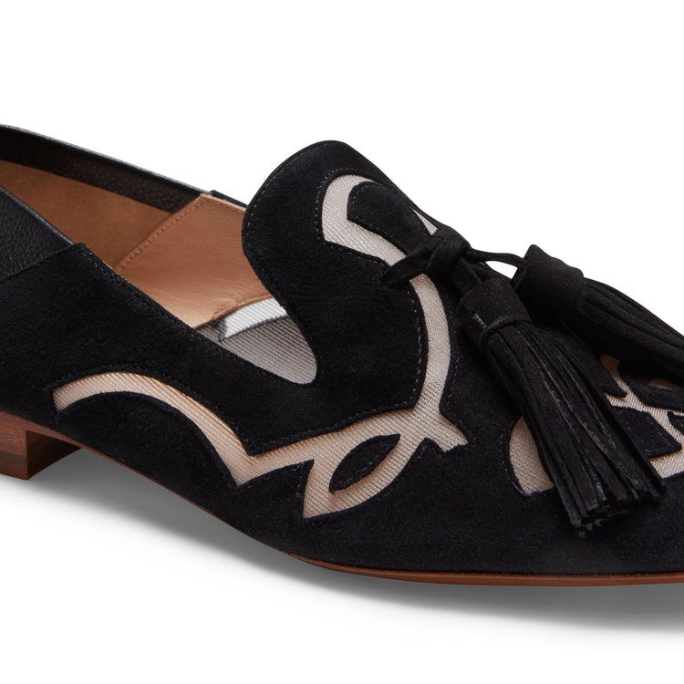 Slipper Hobo in suede