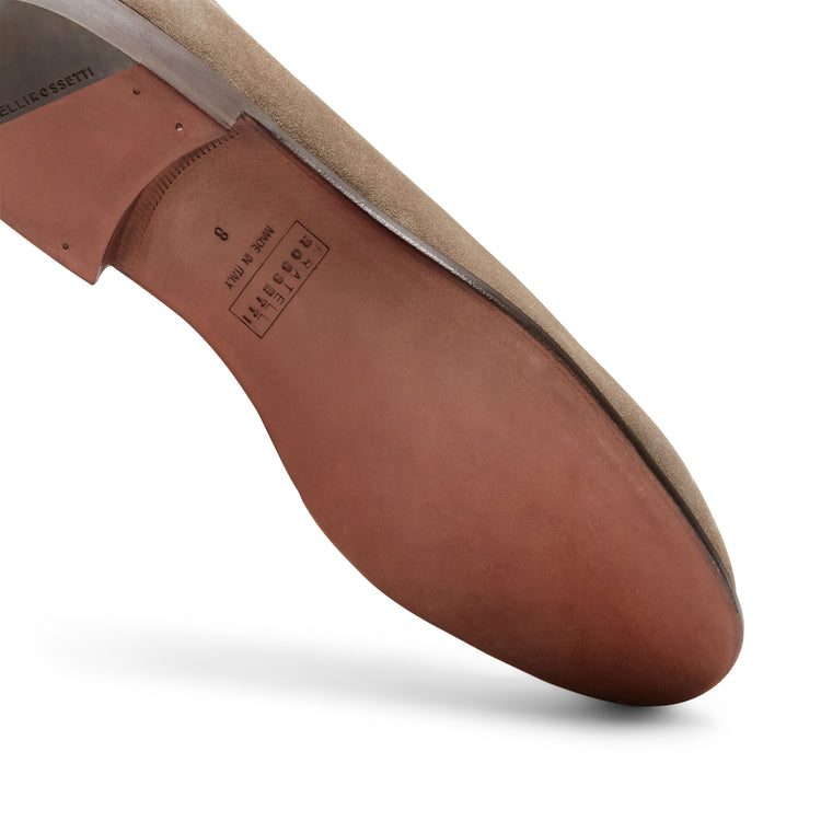 Loafer aus Veloursleder