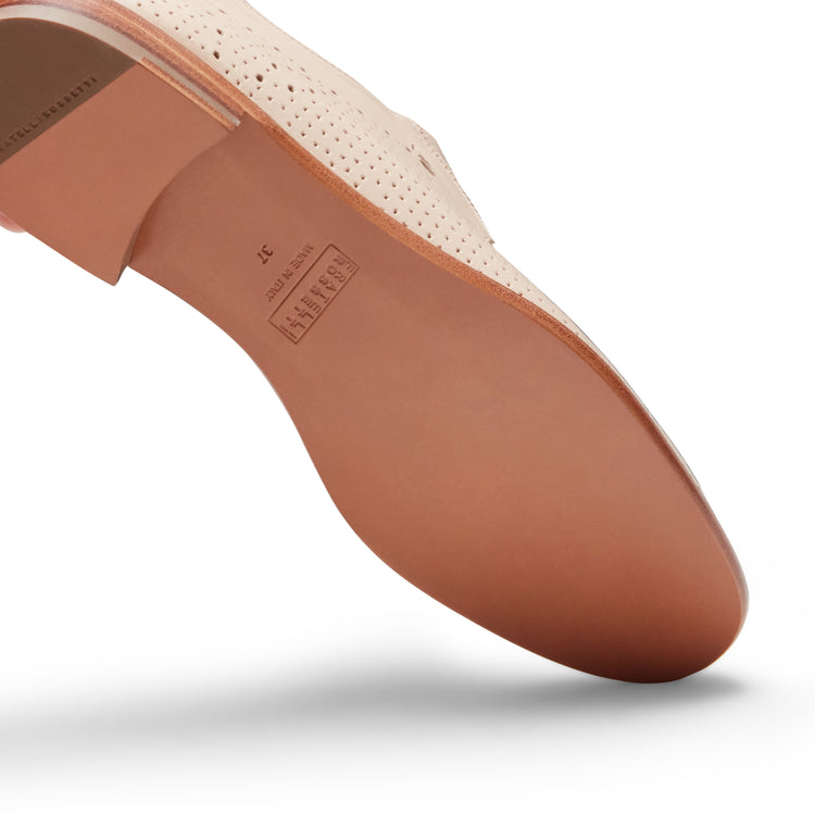 Chaussures à lacets style derbies en cuir