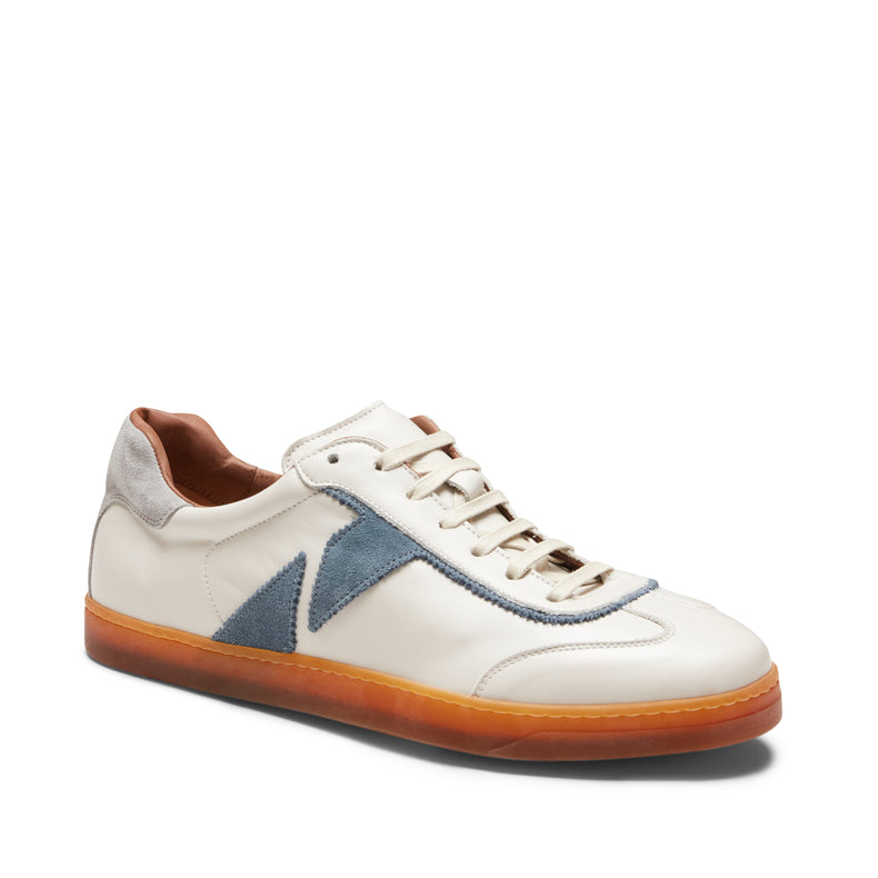 Deportiva de piel y ante para hombre