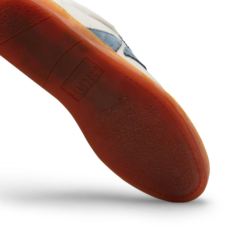 Deportiva de piel y ante para hombre