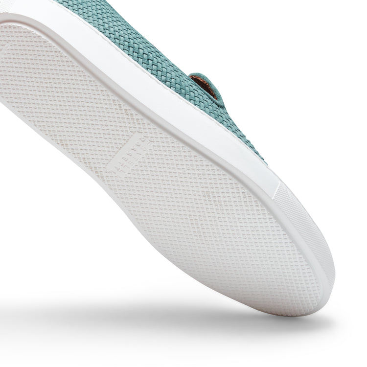 Slipper in suede intrecciato da uomo