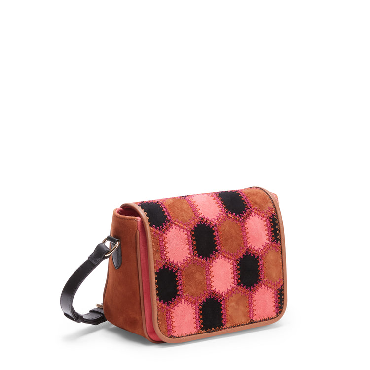 Suede Rossetti Décor bag