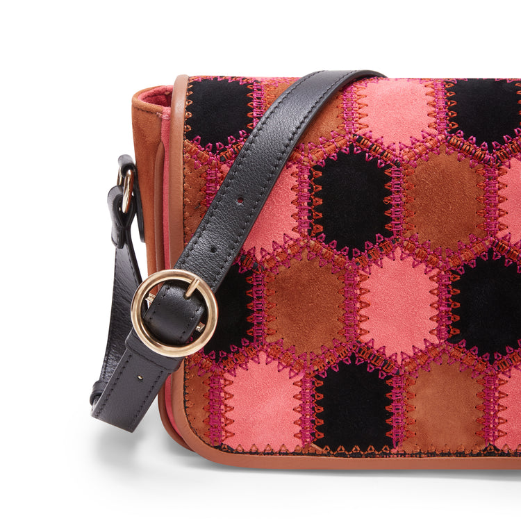 Suede Rossetti Décor bag