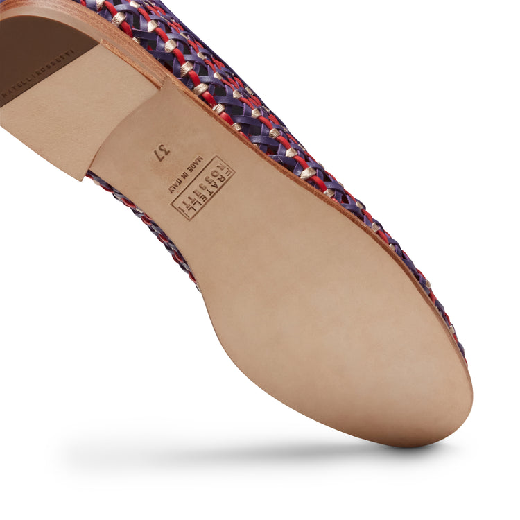 Women's Woven Leather Brera Loafer