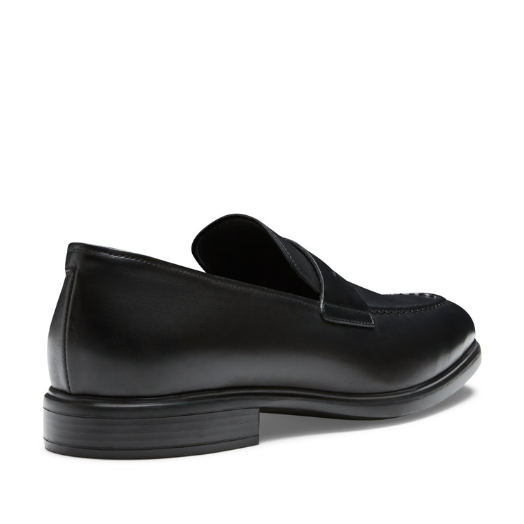 Mocassino Richard nero in pelle