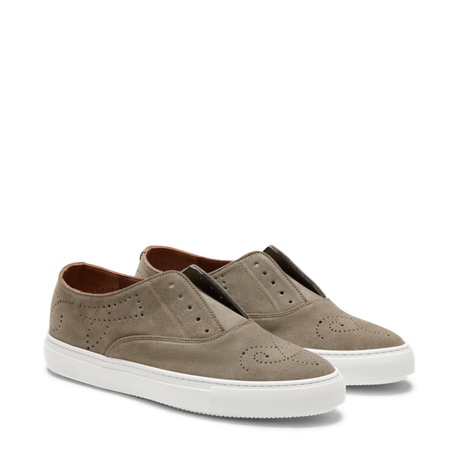 Herrensneaker Sport aus Veloursleder