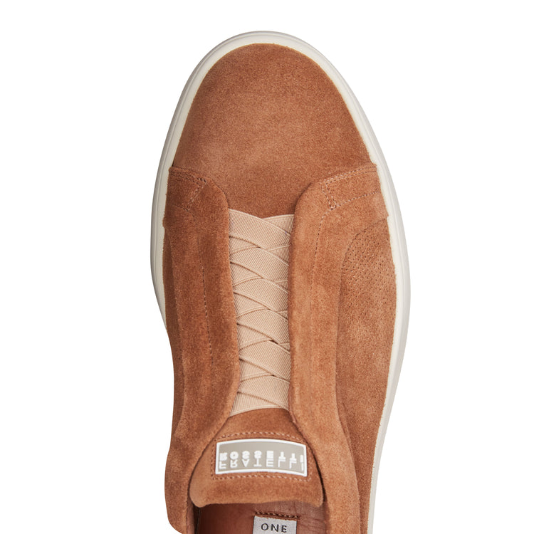 Herrensneaker aus Veloursleder