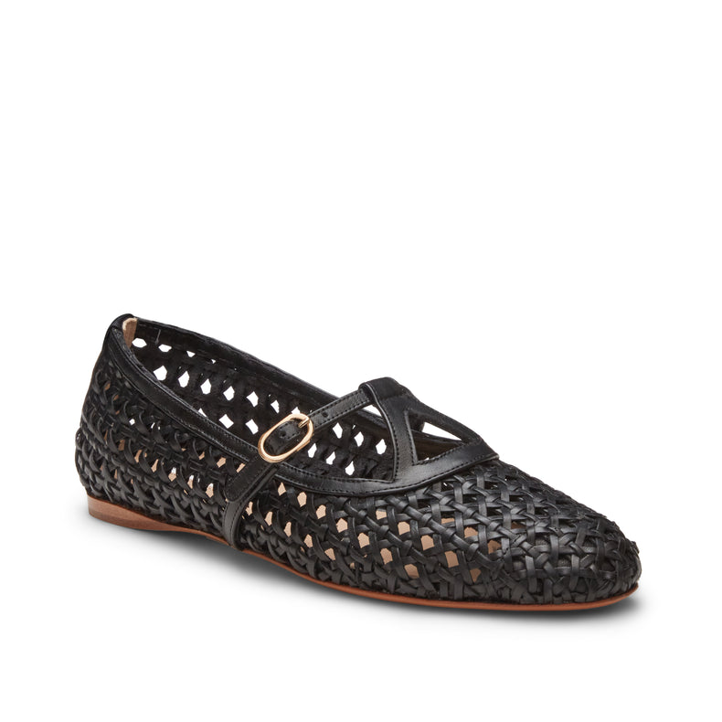 Leather Ballet Flat