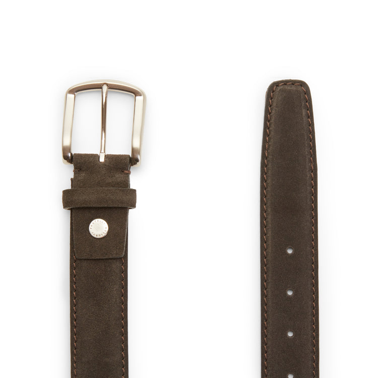 Cintura da uomo in suede