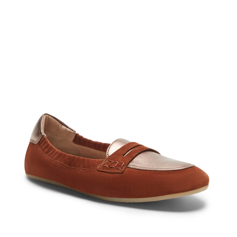 Mocassino slim flat in suede