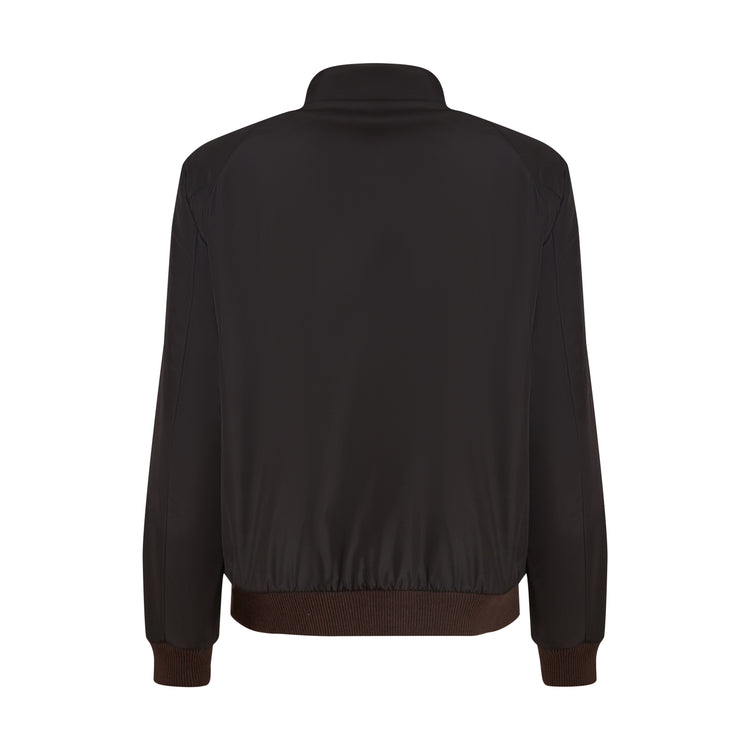 Reversible nappa leather jacket