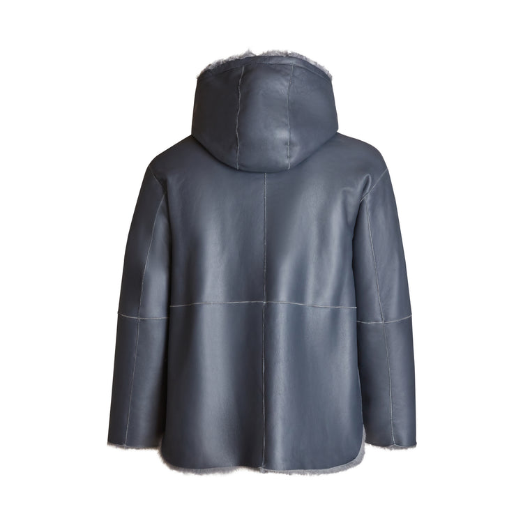 Blouson réversible en peau de mouton