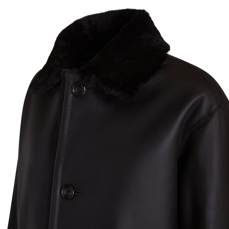 Abrigo reversible de zalea