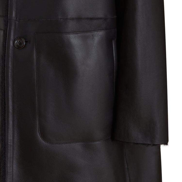 Abrigo reversible de zalea