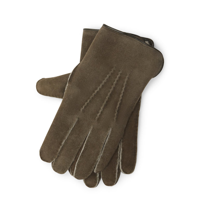Men's shearling glove