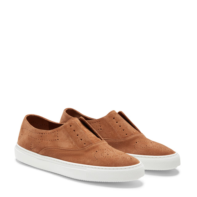 Herrensneaker Sport aus Veloursleder