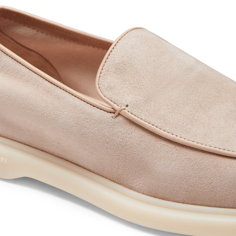 Mocasín de ante para mujer