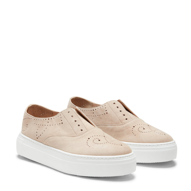 Women’s suede Hobo Sport sneaker