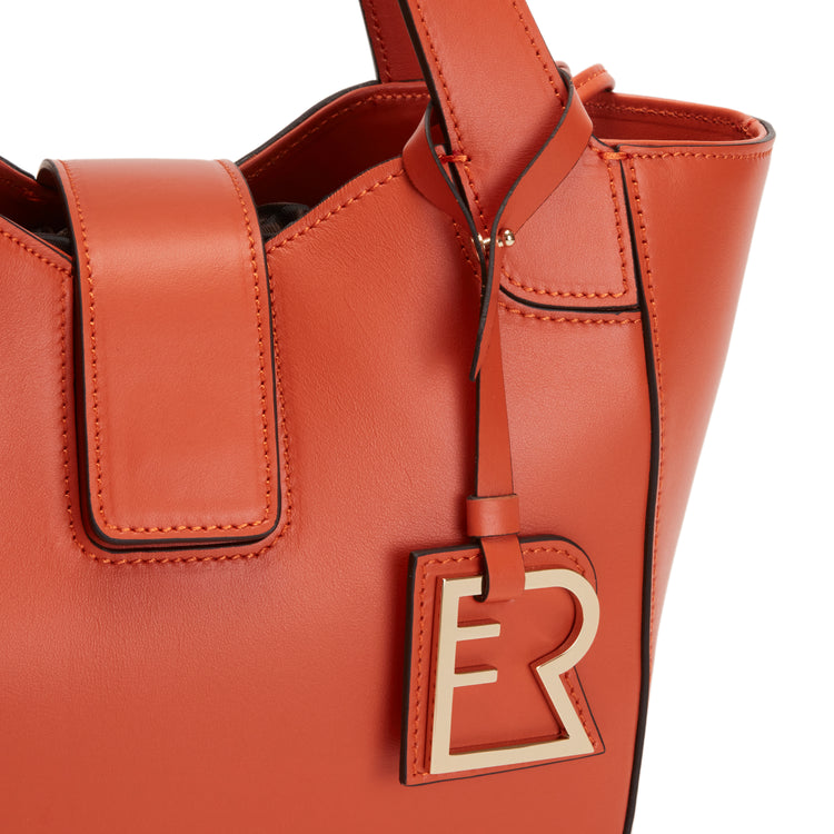 Bolso tote Lisetta pequeño de piel