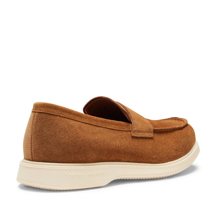 Mocassino in pelle scamosciata