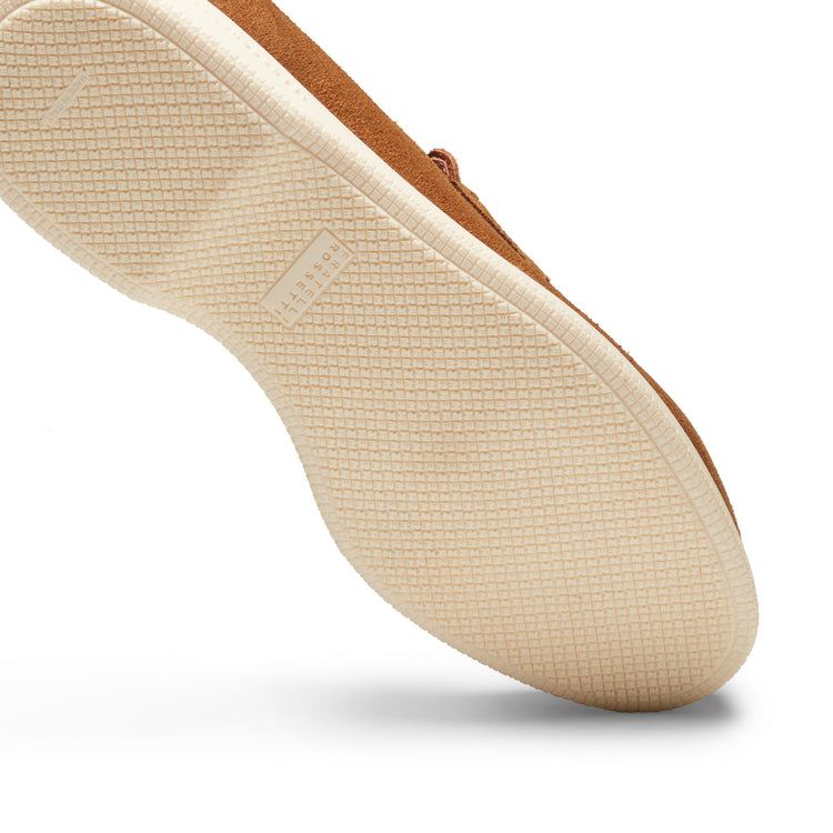 Mocassino in pelle scamosciata